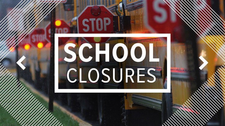 Closures | Southeast Texas schools keep eye on potential for tropical weather Tuesday morning