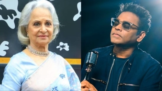 Waheeda Rehman recently spoke about AR Rahman's comment.