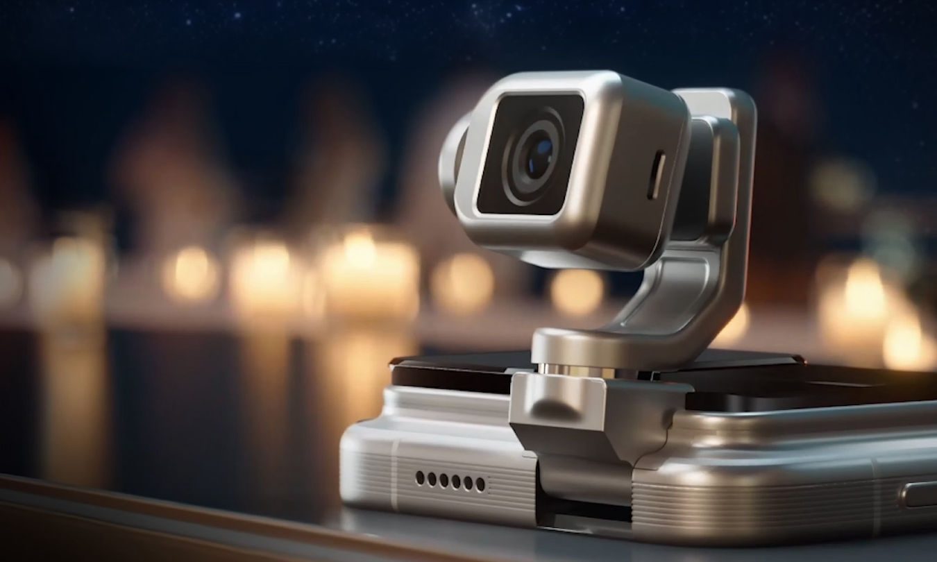 A phone with a pop-up robot camera is launching soon