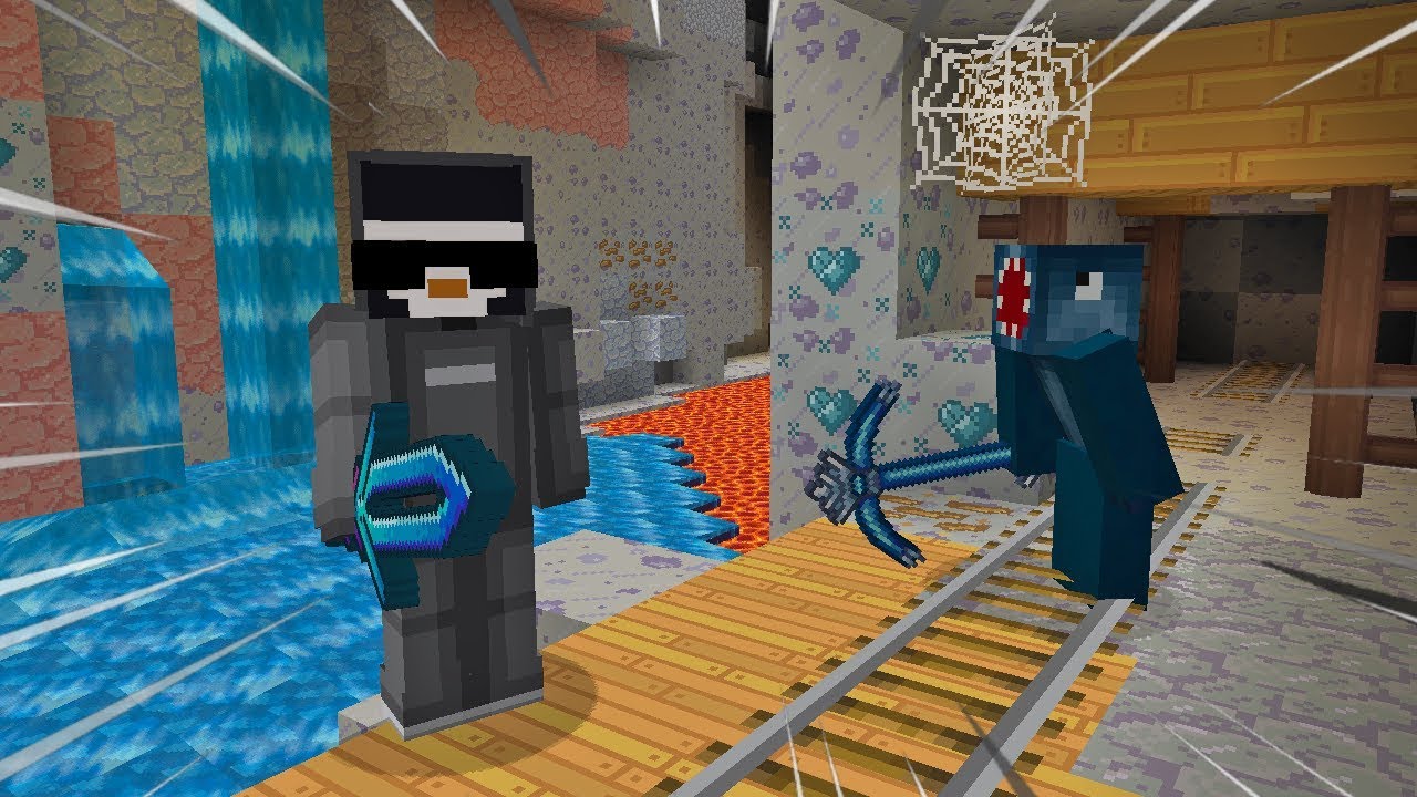 Minecraft aquatic adventure mining trip