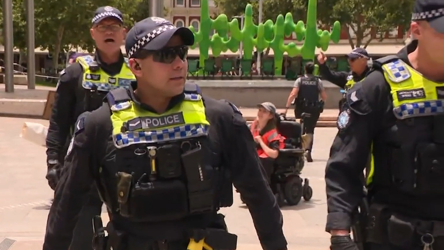 Crowds flee as suspected explosives device thrown into Perth Invasion ...