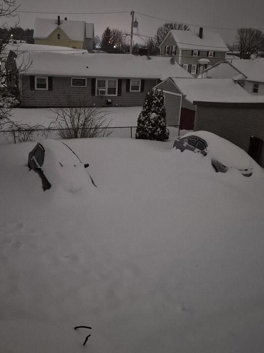 Photos: Views of the snowstorm around RI, SE Mass.