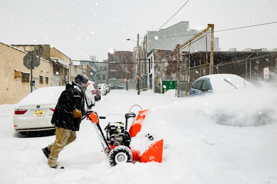 Morning after snowfall: cleanup underway as refreezing creates slick ...