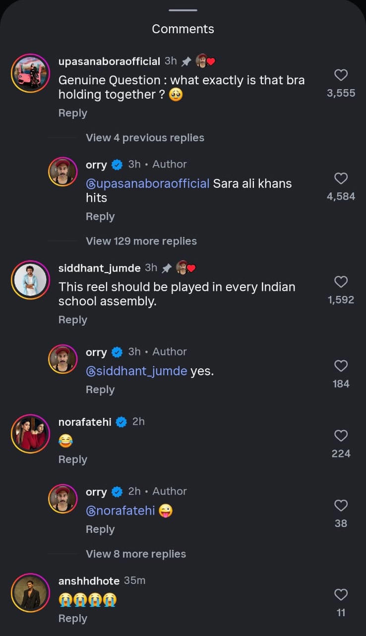 Sara Ali Khan–Orry fallout turns ugly after influencer's viral dig