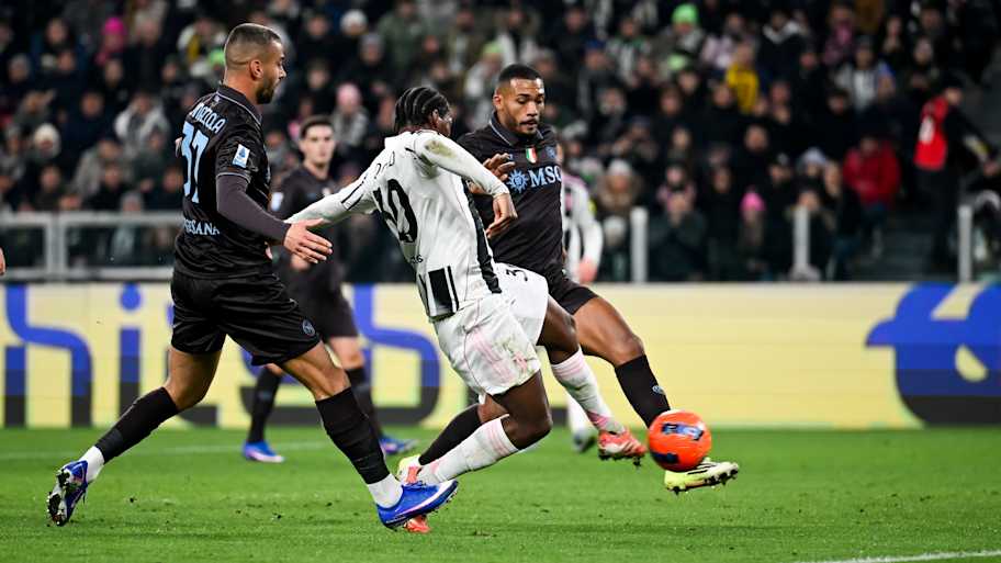 Le statistiche di Juventus-Napoli 3-0 (22ª giornata di Serie A)