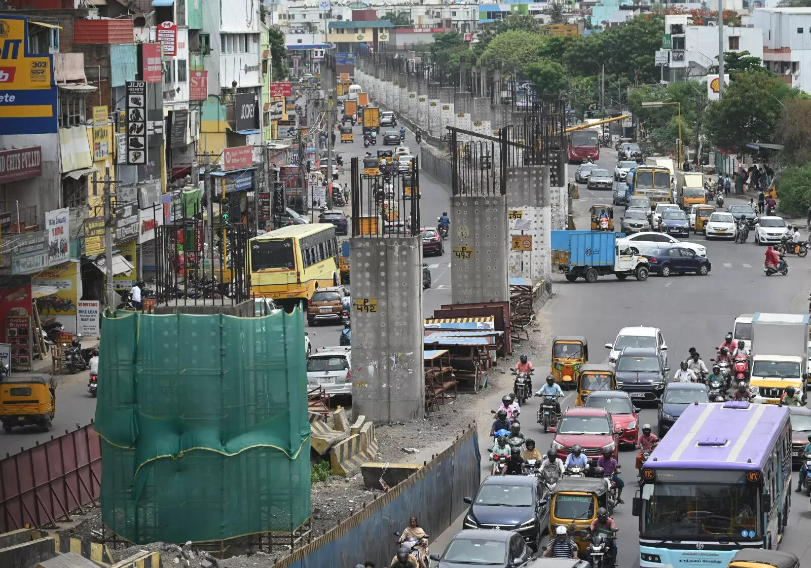 Chennai’s Port–Maduravoyal expressway takes shape as double-decker ...