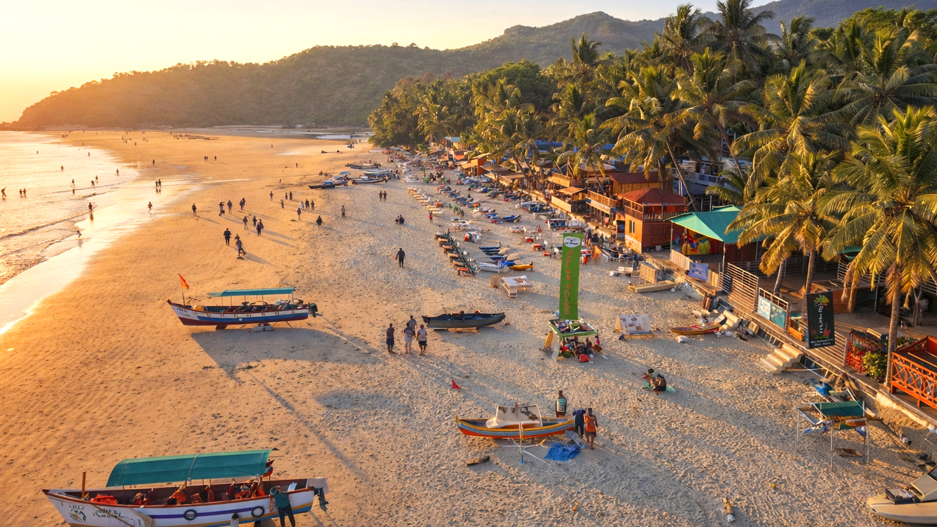 What makes Palolem Beach so relaxing?