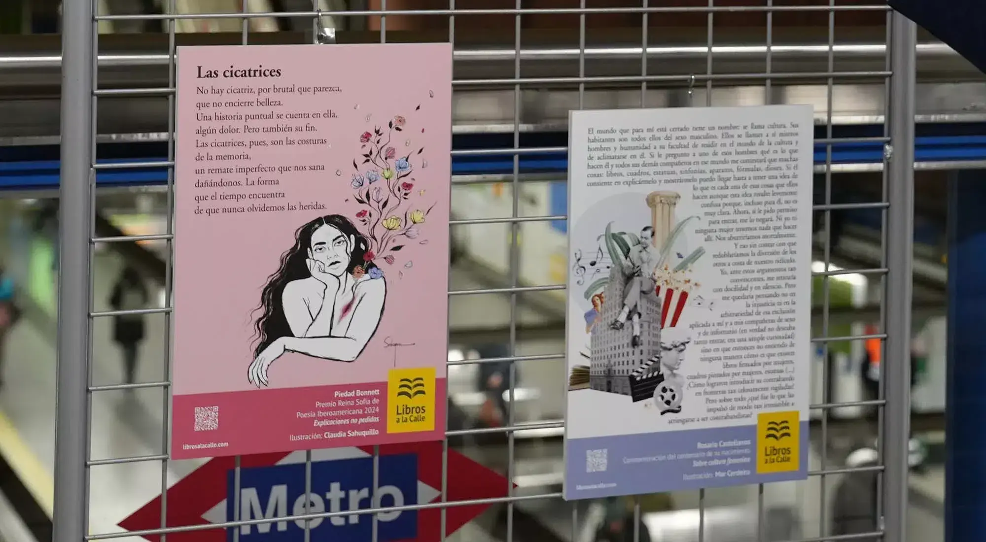 Libros a la calle convierte el transporte de Madrid en un gran salón de ...