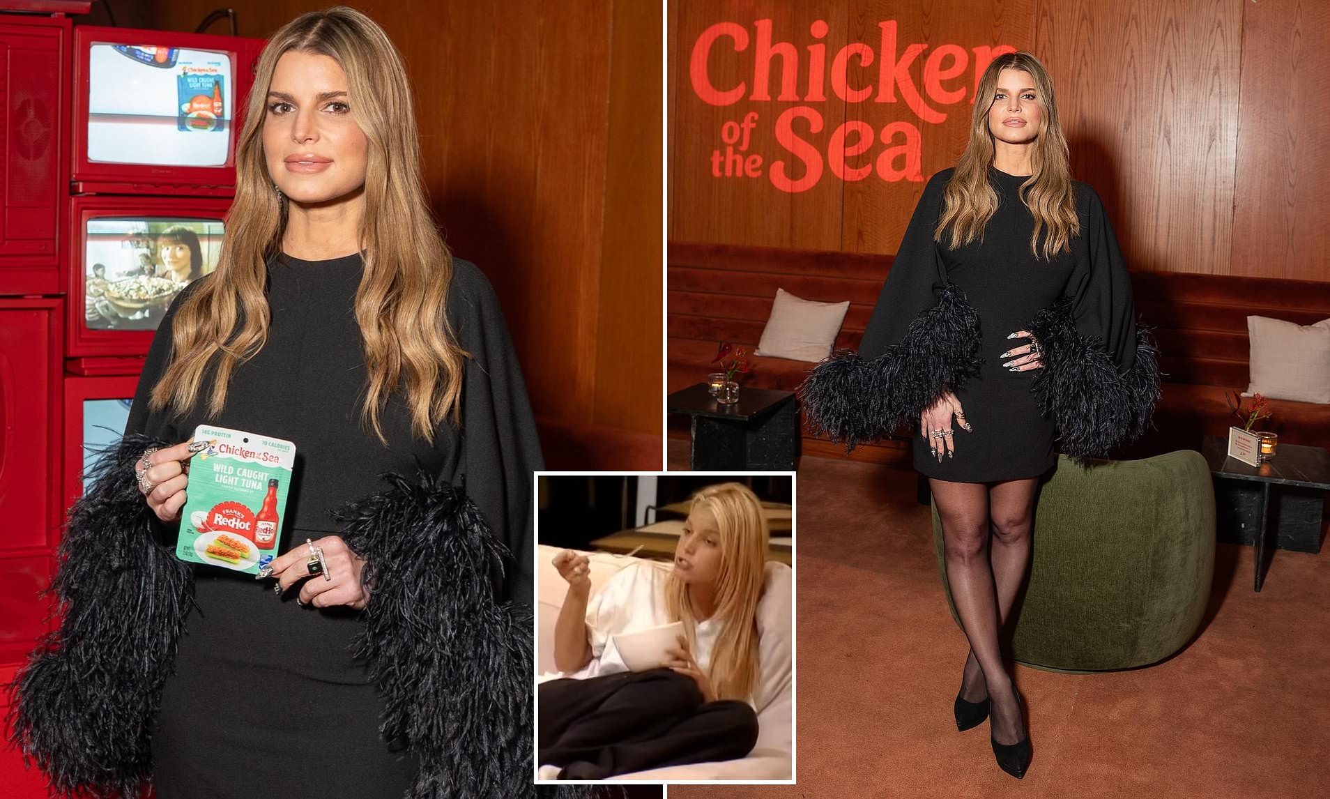 Jessica Simpson teases Chicken of the Sea collaboration 22 years after ...