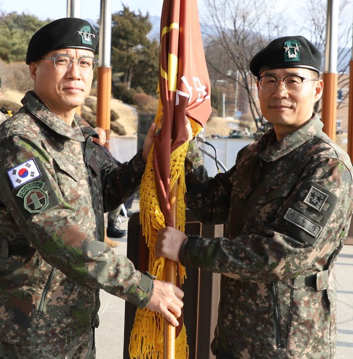 육군 제36보병사단, 신임 사단장 이동식 취임