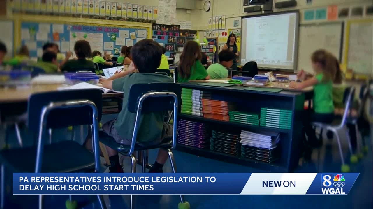 New bill would help push back start times for students in Pennsylvania