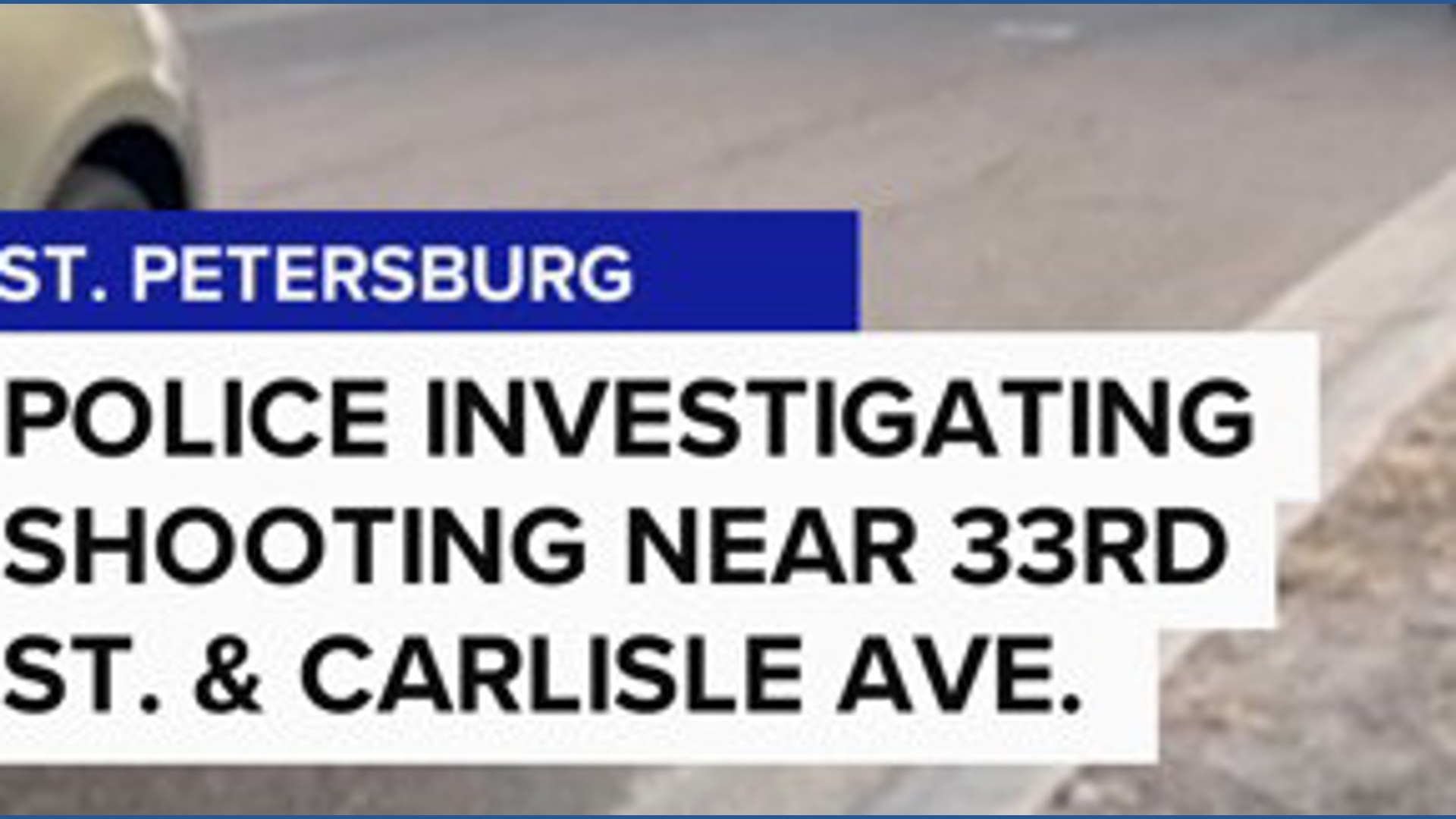 Police investigating shooting in St. Petersburg