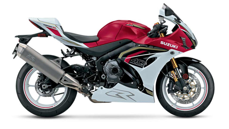 Suzuki unveils the GSX-R1000R 40th anniversary edition for 2027