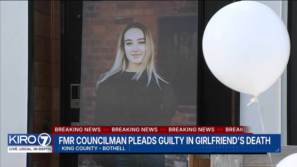 Video: Former Bothell councilmember pleads guilty in girlfriend's death