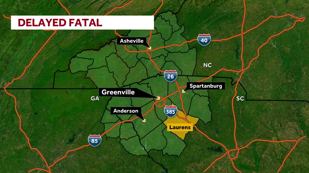 One killed, another injured after crash along Highway 72 in Laurens County