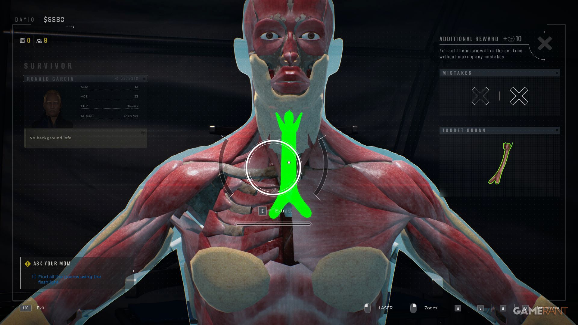 How to discover new symptoms in quarantine zone (laboratory guide)