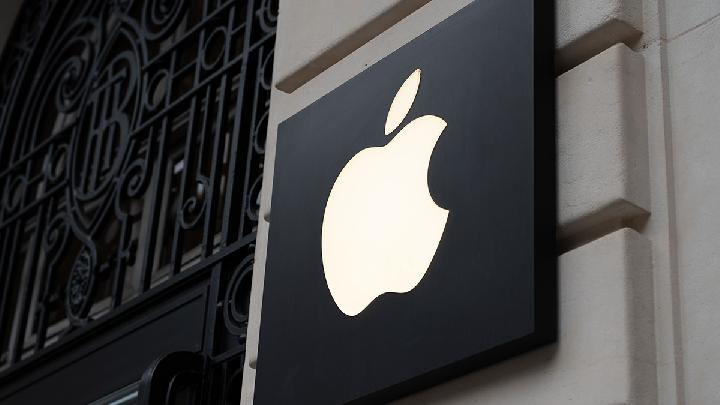 Ilustrasi teknologi Apple dan AI