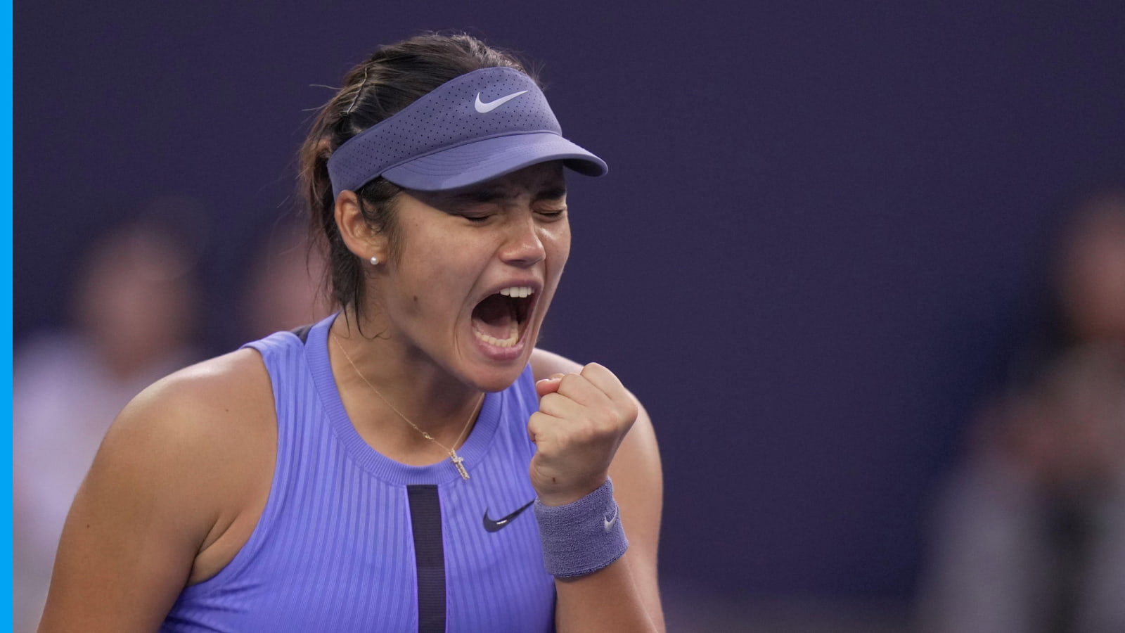 Emma Raducanu comparte su reacción inmediata tras conseguir su primera victoria en tres meses.