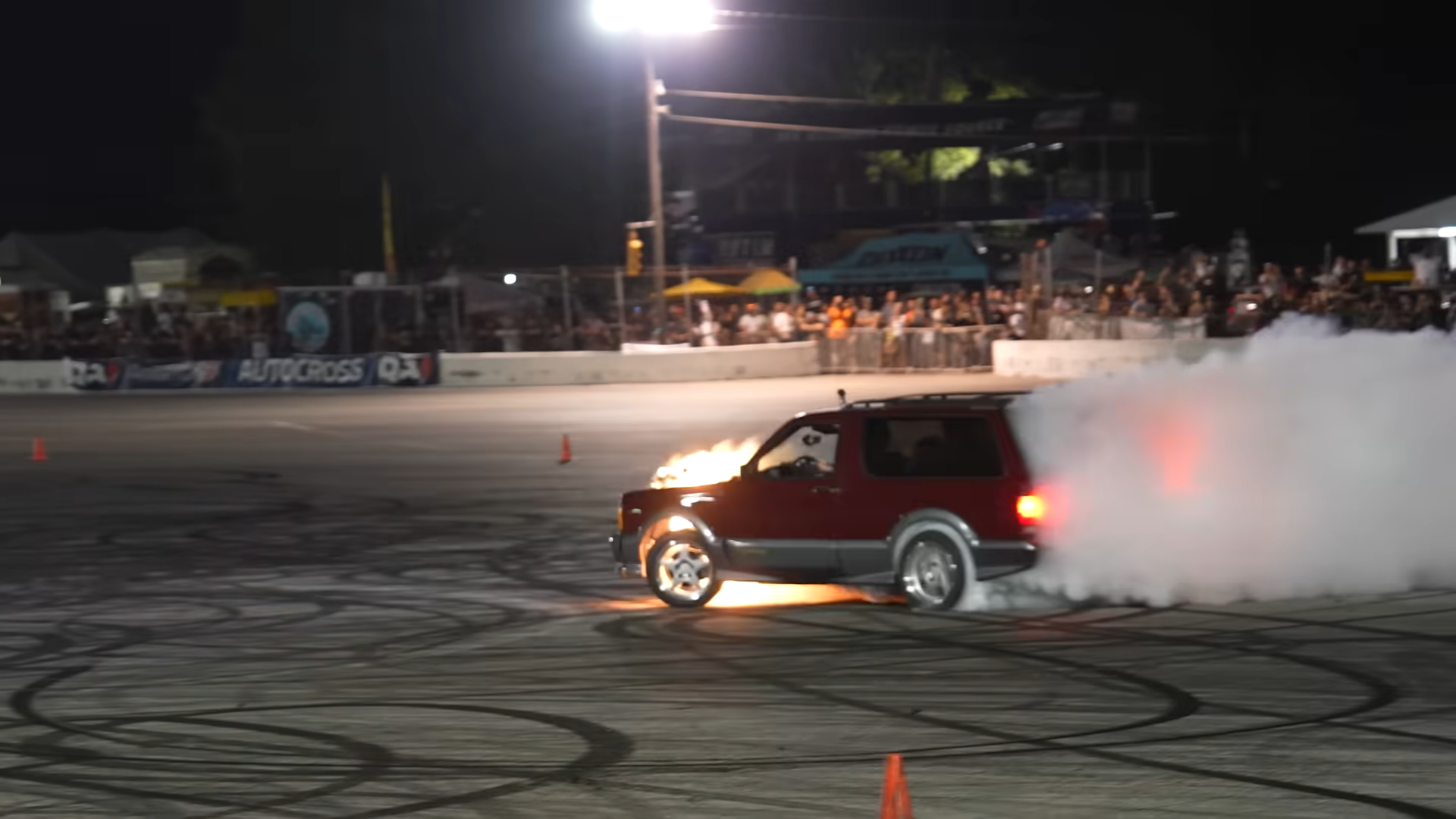 I built this car for street racing and it caught fire
