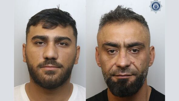 (L-R) Samir Barbulesteanu and Ion Zaharia