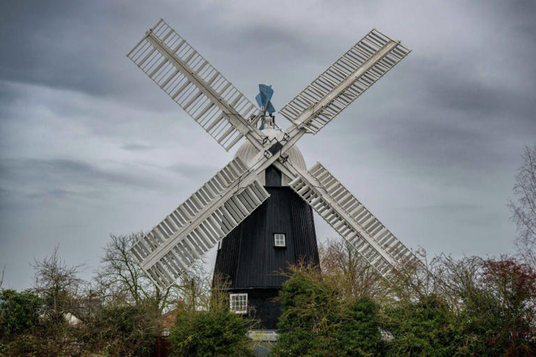 Windmill ranked Britain’s ‘windiest’ after spinning 100,000 times in a year