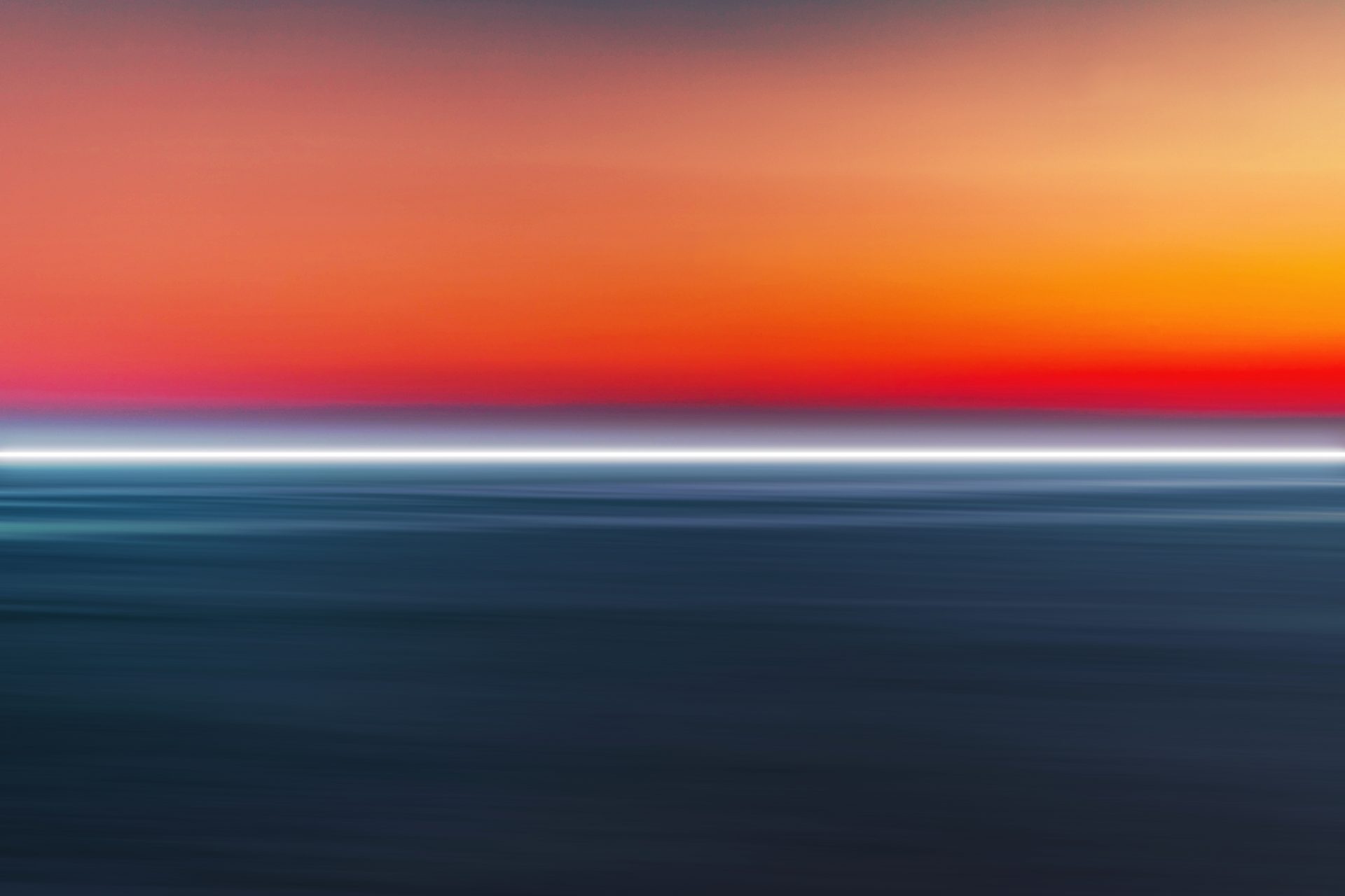 What happens to red light