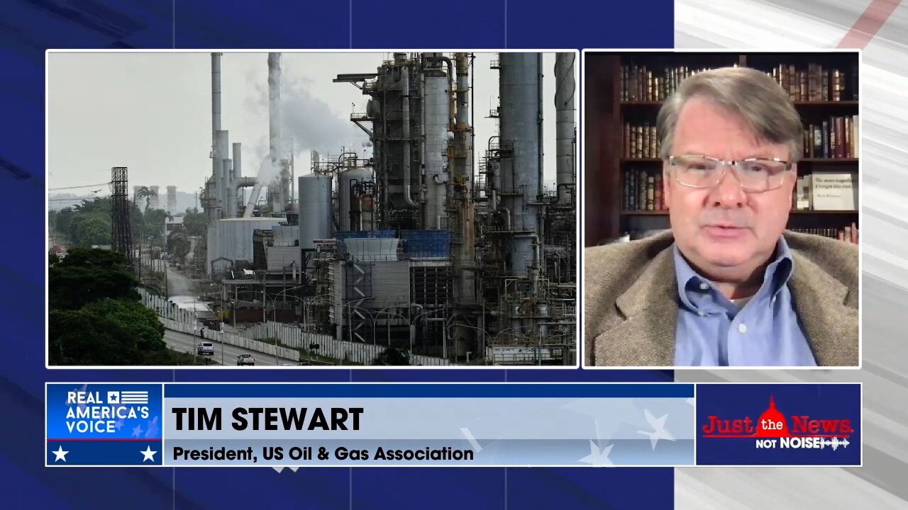 Tim Stewart says President Trump's actions have reordered crude oil markets