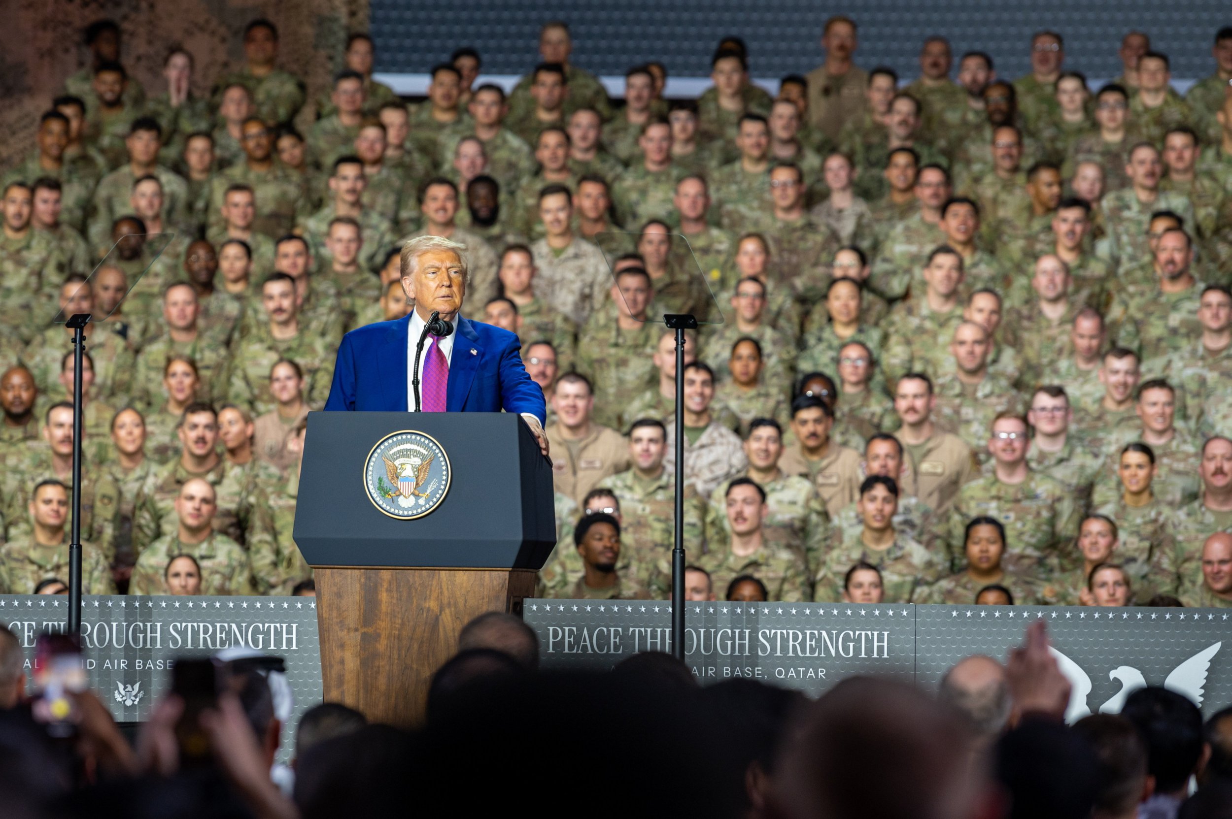 US troops leave Middle East base amid Iran tension