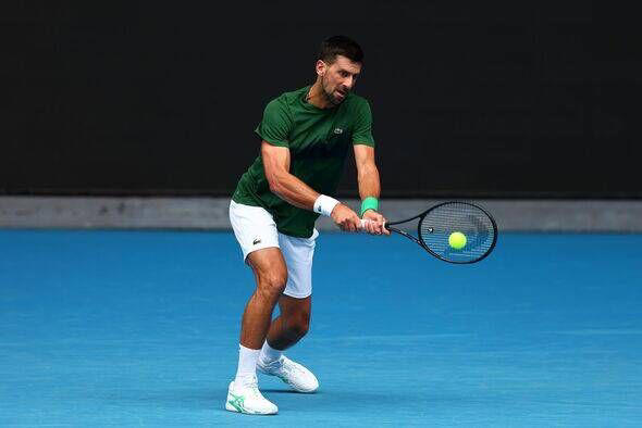 Novak Djokovic cuts short Australian Open practice session after 12 minutes