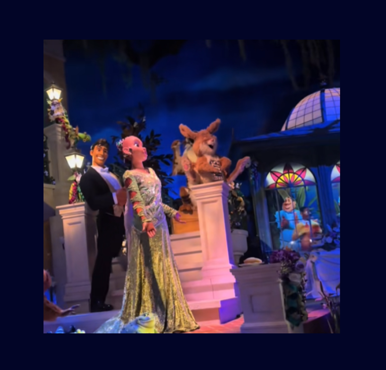 Viral video shows Tiana animatronic fritzing out in Walt Disney World