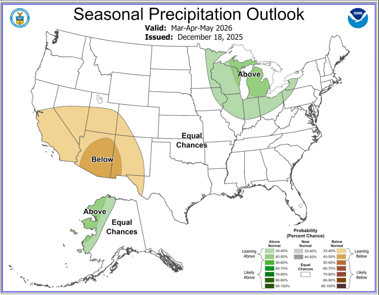 What will spring 2026 weather be like in Mississippi? See early forecast