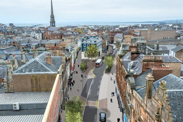 Ayr town centre revamp plans set for South Ayrshire Council D-Day