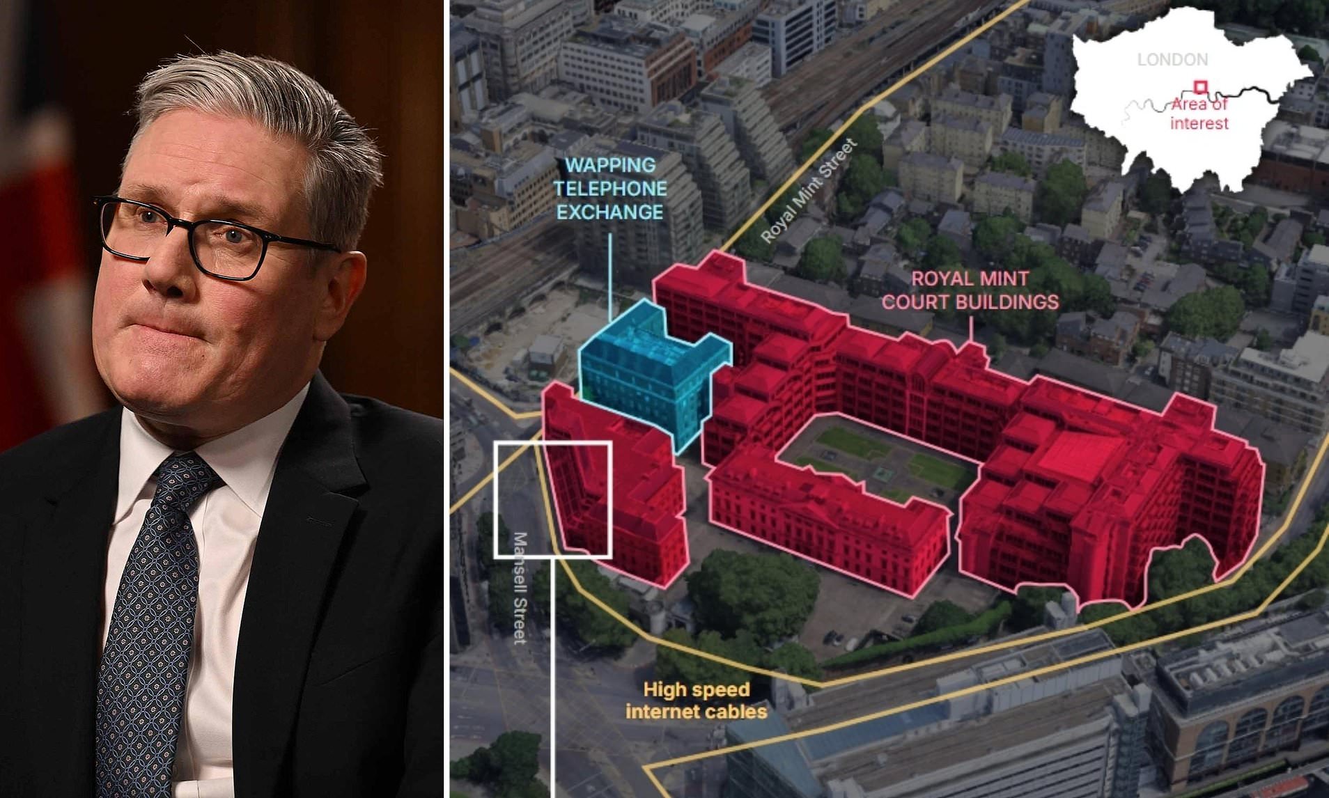 Starmer is branded 'Peking's poodle': Backlash as PM prepares to approve  China's mega embassy