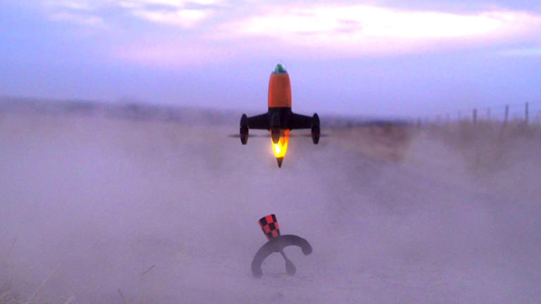 Homemade drone rockets to 408 mph as father-son duo reclaims Guinness ...