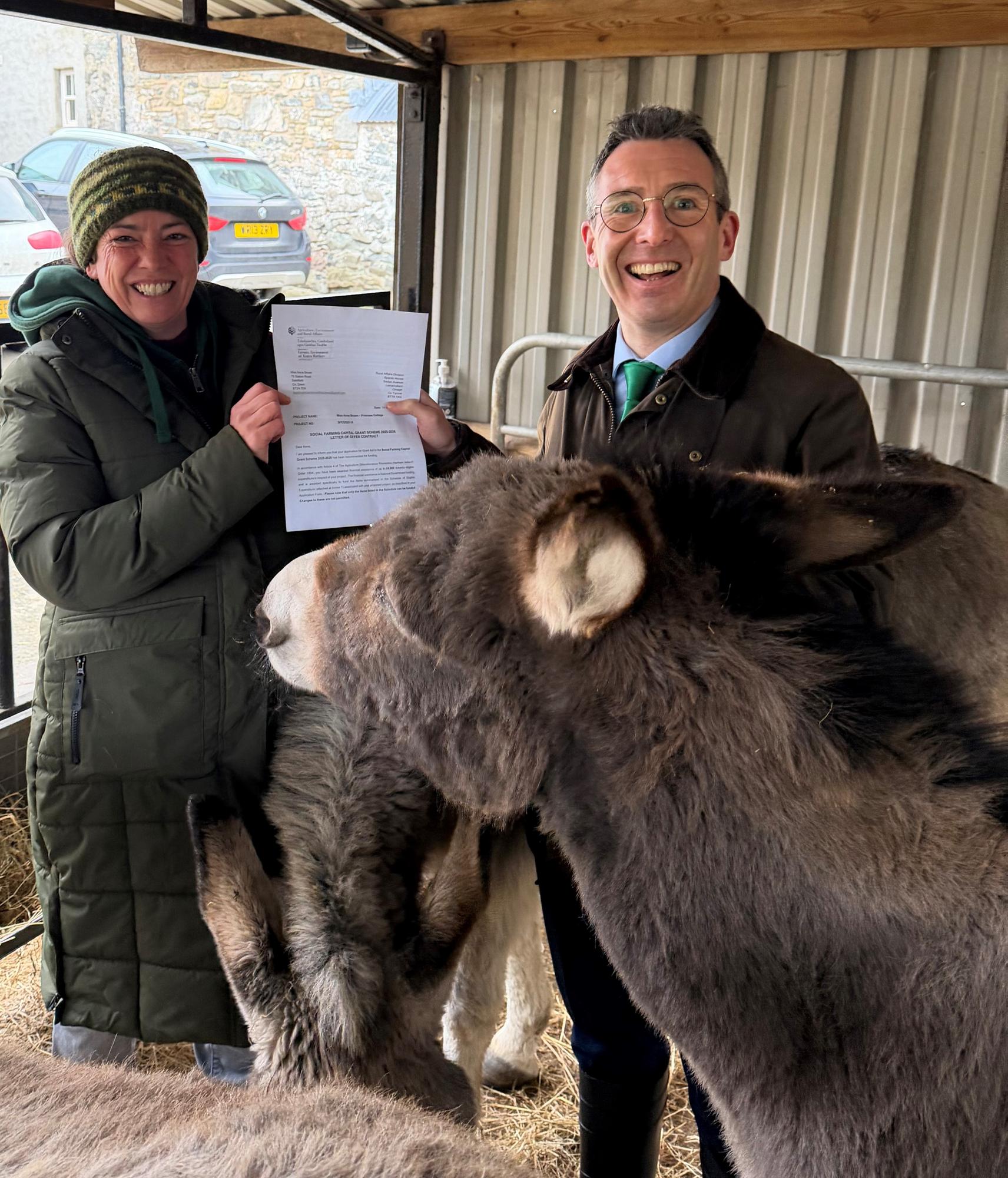 Minister announces Social Farming Capital Grant Awards of over £120,000