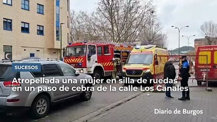 Herida en Burgos una mujer en silla de ruedas en un atropello en la ...