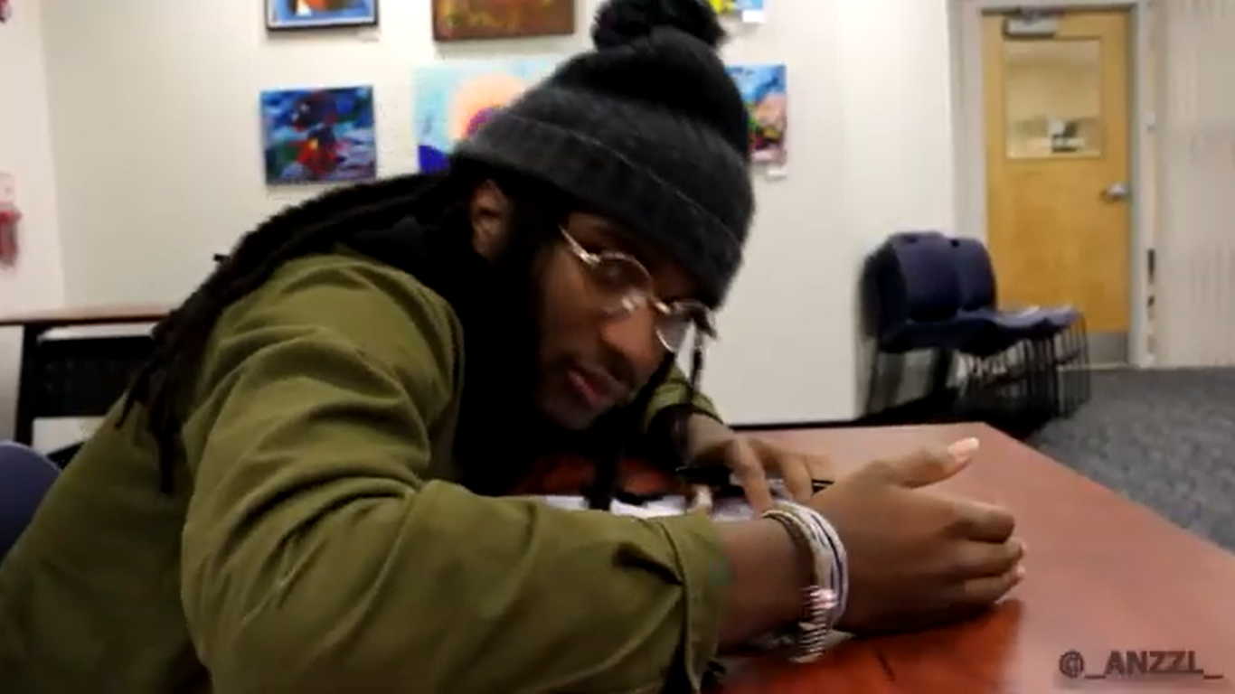 When you cheat on a test