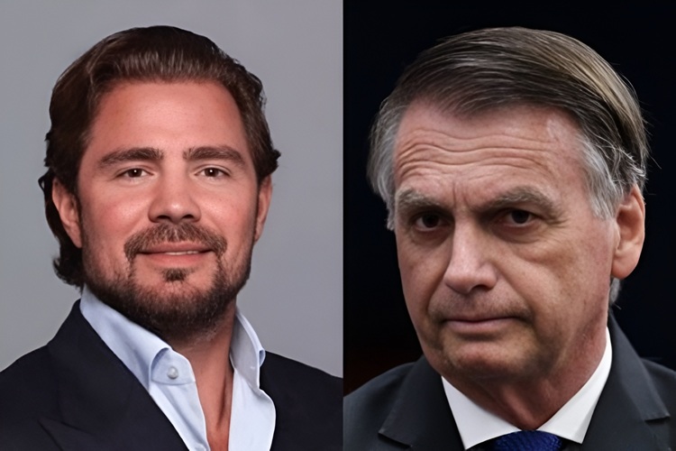 Daniel Vorcaro e Jair Bolsonaro (Foto: Reprodução)
