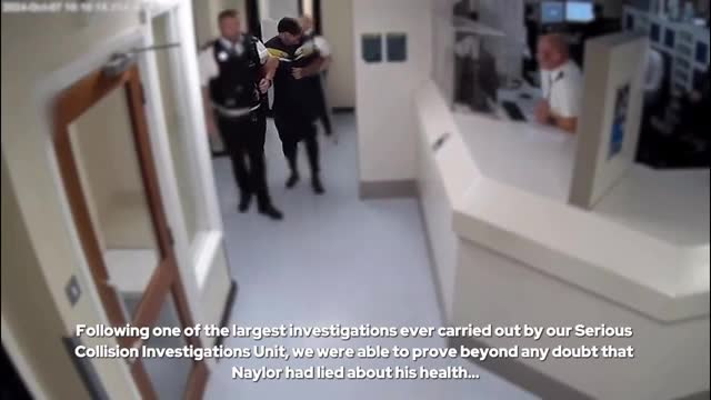 Moment killer driver’s web of lies exposed on camera