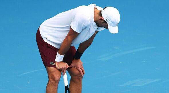 Novak Djokovic cuts short Australian Open practice session after 12 minutes