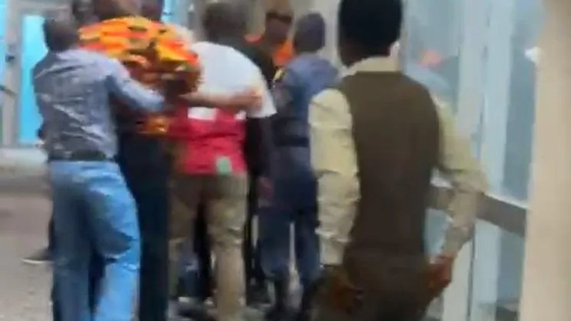 Watch | Fistfight between NFP leader and senior party official