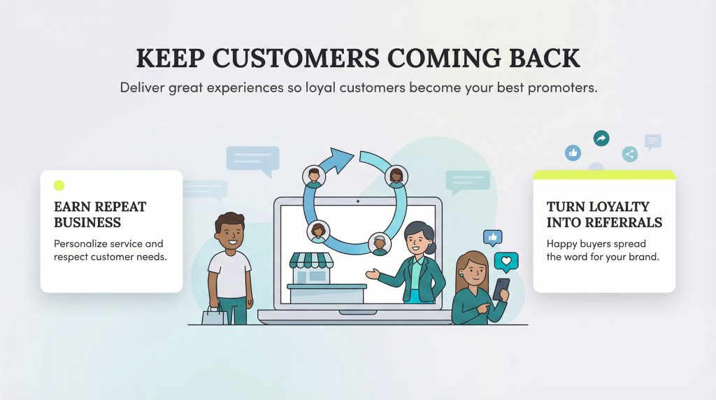 customer loyalty graphic