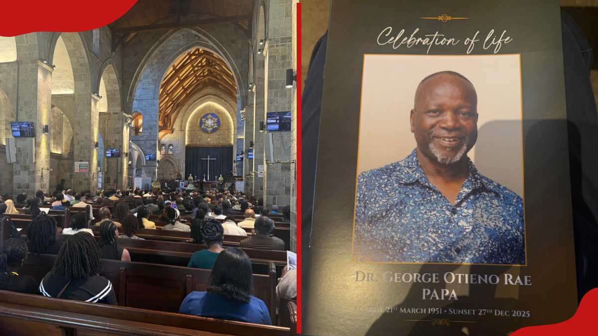 George Rae: Emotions run high as family holds memorial service for ...