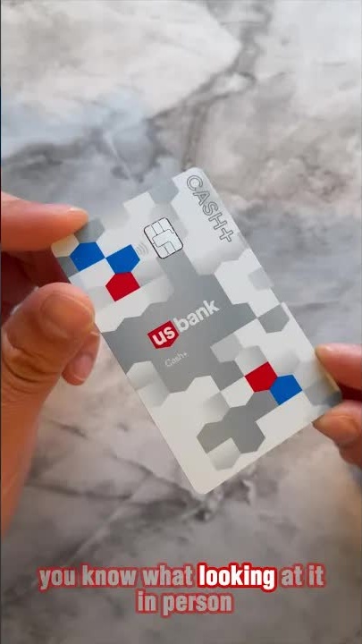 US bank cash plus card | design unboxing and review