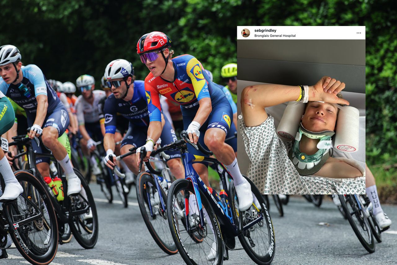 'I couldn't get myself up off the ground – it was scary': British rider ...
