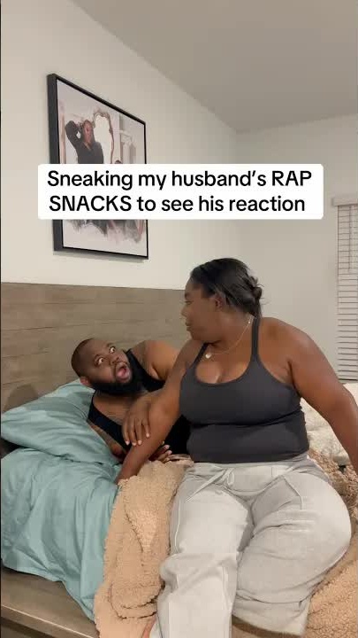 Wife steals husband's Rap Snacks prank