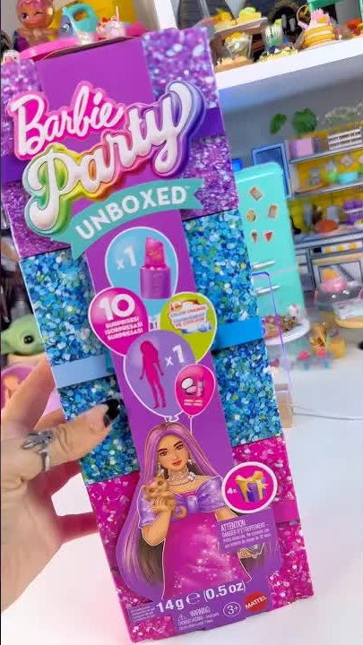 Barbie party unboxed - Let’s go party! #barbie #asmr #party