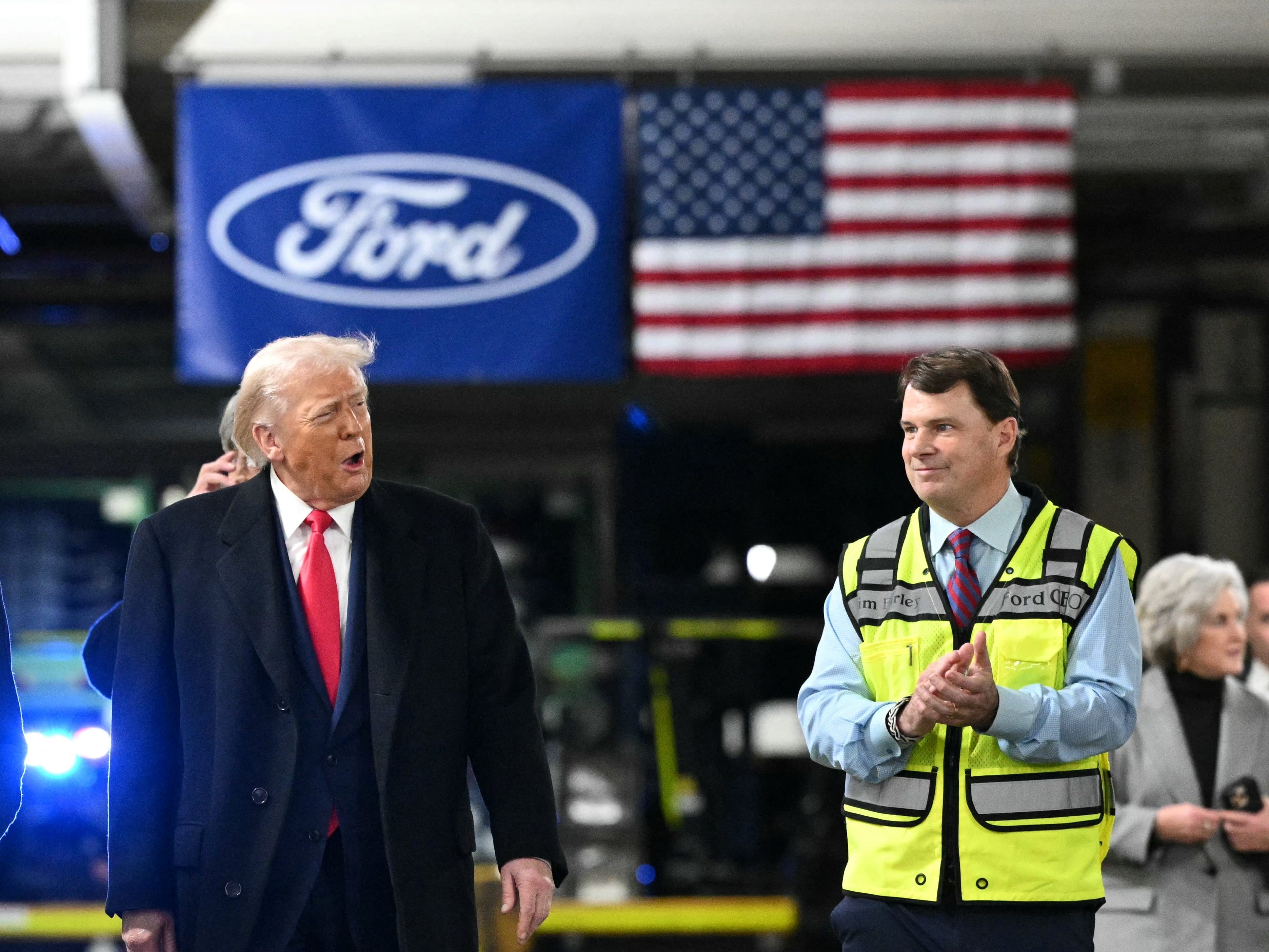 Suspended Ford employee who heckled Trump sparks over $800,000 in GoFundMe donations<br>