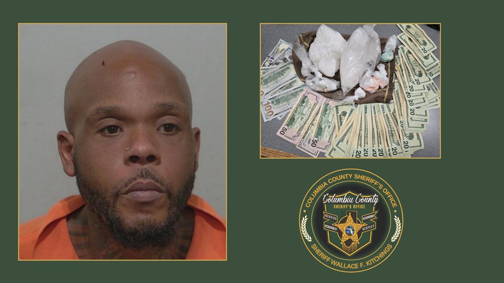 Lake City man arrested in major drug bust