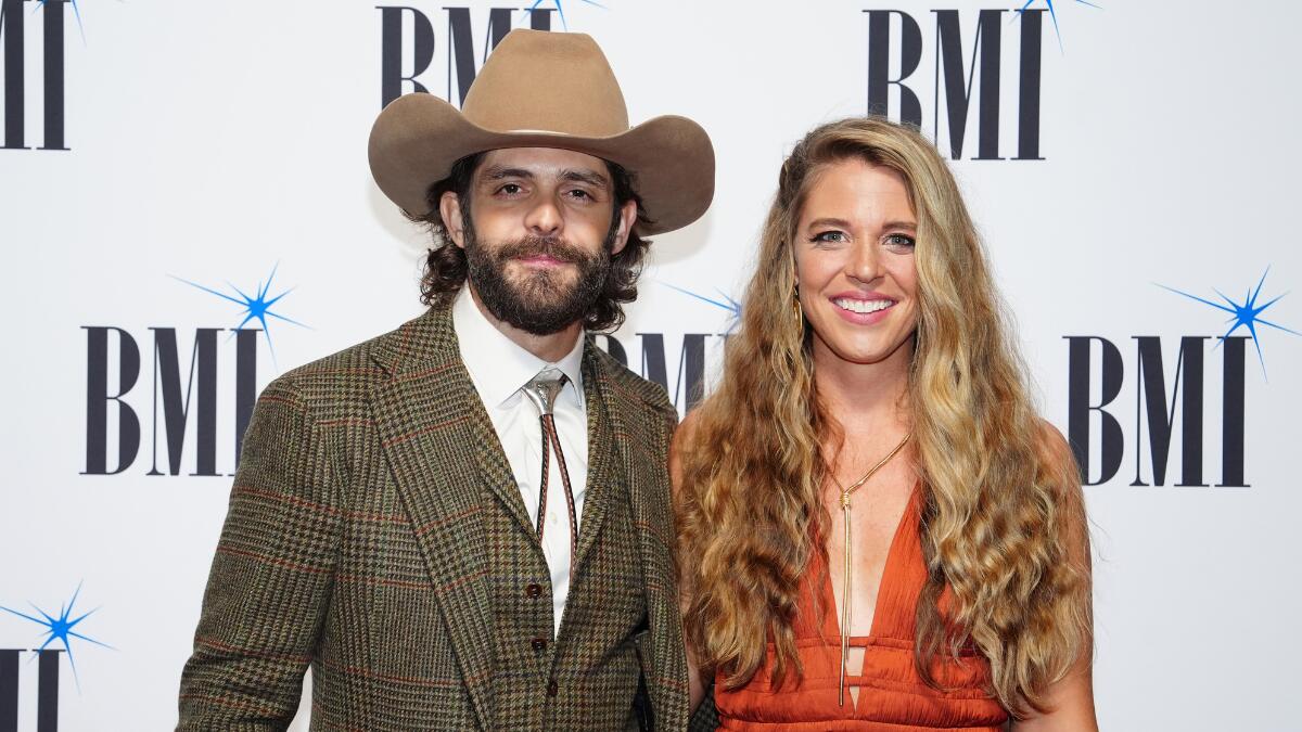 Watch Thomas Rhett's pregnant wife jokingly reveal gender of baby no. 5